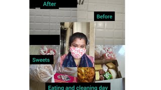 Cleaning And Eating Teju Vlogs In Bangalore .