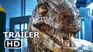JURASSIC WORLD 2 International Trailer (2018) Chris Pratt Dinosaur Movie HD