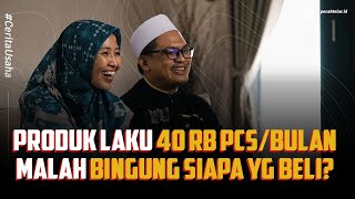 Awal Dari Toko 2x3 Meter, Sekarang Punya Pabrik! Jual Hijab Laku 45 Ribu/Bln!