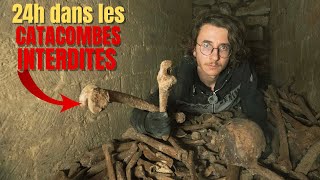 24H Dans Les Catacombes Interdites Sous Paris... Urbex