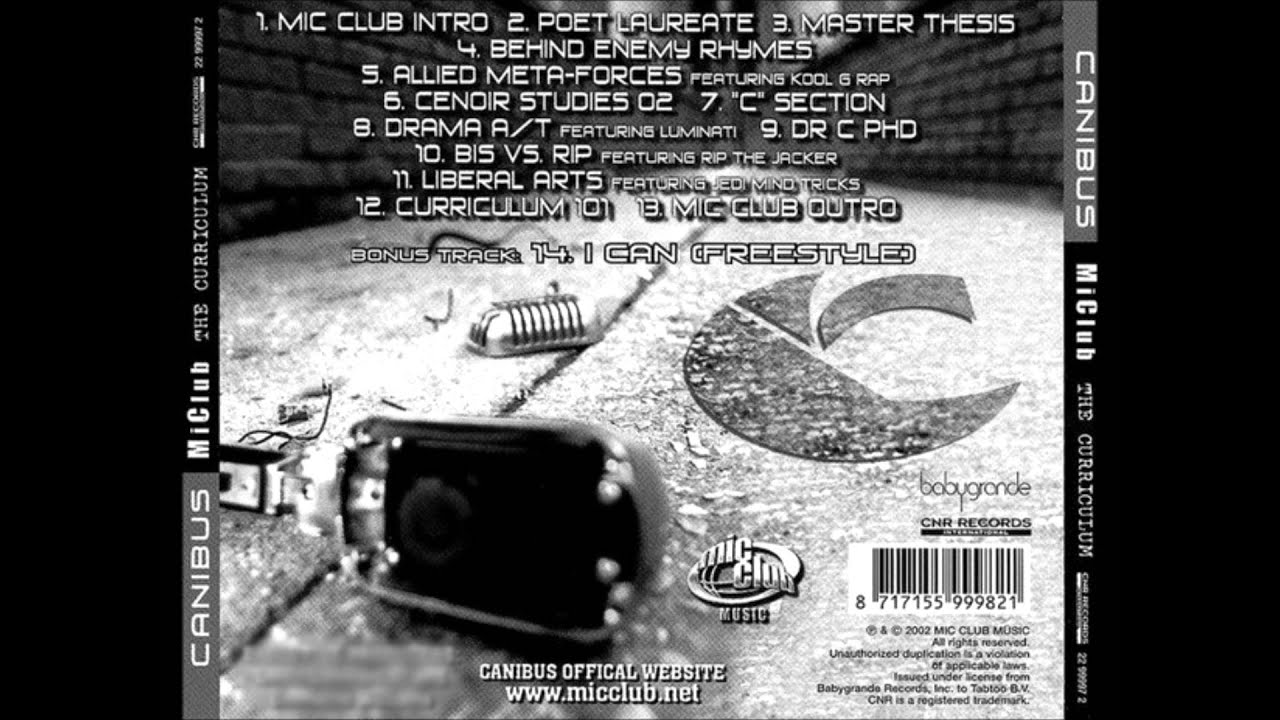 Canibus Master Thesis Youtube