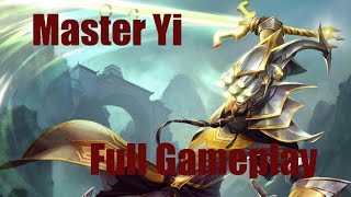 League Of Legends - Master Yi S Season 6 Full Gameplay