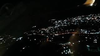 Izmire Uçaktan Kuş Bakışı Gece