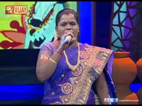 Super Singer - Thanjai Selvi sings Jilla Vittu