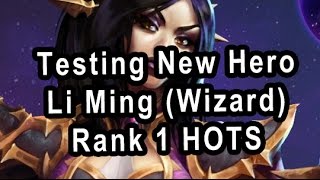 Trying New Hero Li Ming Hots Diablo Wizard Rank 1 Gameplay