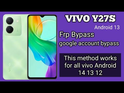 vivo y27s frp bypass | how to vivo y27s ANDROID 13 vivo y27s frp bypass | how to vivo y27s ANDROID 13