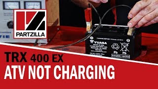How To Test Atv Stator, Rectifier And Battery Partzilla