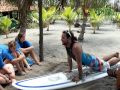video of beginner surf lesson at Salinas Grande nicaragua THREE by NicaEco
