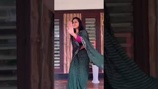 Saree With Overlap Blouse Lakshmi Keerthana Patharamattu