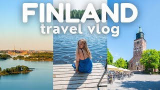A Summer Trip To Finland Travel Vlog
