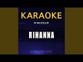 Te Amo (Originally Performed By Rihanna) (Karaoke Version)