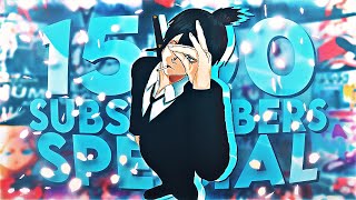 1500 Subscibers Special - Waka Waka Edit Amv 4K