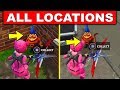 SEARCH HUNGRY GNOMES! - ALL 7 LOCATIONS WEEK 8 CHALLENGES (Fortnite Season 4)