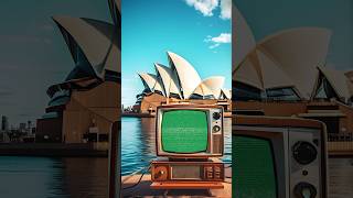 Retro Tv Green Screen At Sydney Opera House #Greenscreen #Retrotv #Vintagetv #Greenscreenvideo