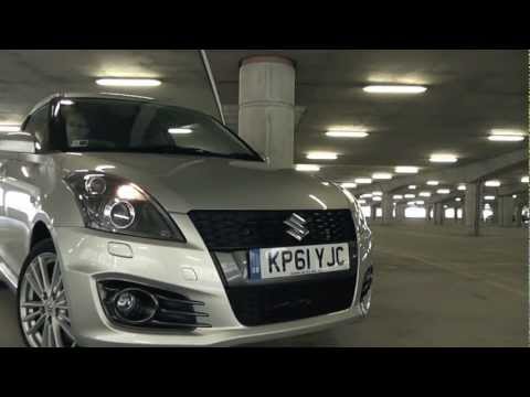 New 2012 Suzuki Swift Sport action video good look around the car and it in