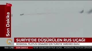 Türkiye, Suriyede Düşürülen Rus Uçağının Pilotunu Cenaze Için Rusyaya Yardımcı Oldu