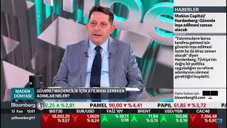 12 Kasım 2024 Maden Dünyası Programı Bloomberg Ht