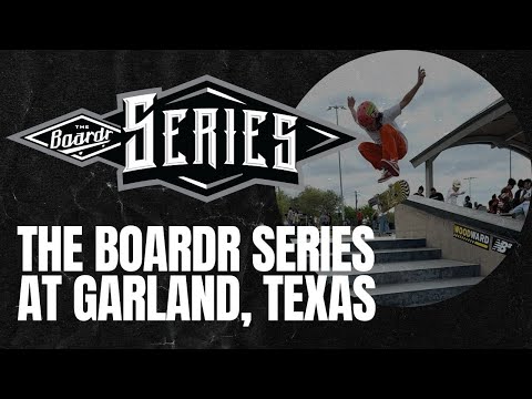 The Boardr Series Skateboarding Contest at Garland, Texas