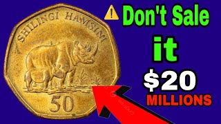 50 Tanzanian Shilling Coin Rare African Coin Worth Money? Julius Nyerere Coin Value Explained