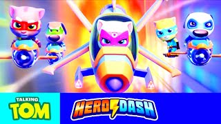 Turn On The Laser Power Epic New Gadgets In Talking Tom Hero Dash Game Update