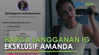 Segini Harga Untuk Langganan Konten Eksklusif Amanda Manopo Di Instagram