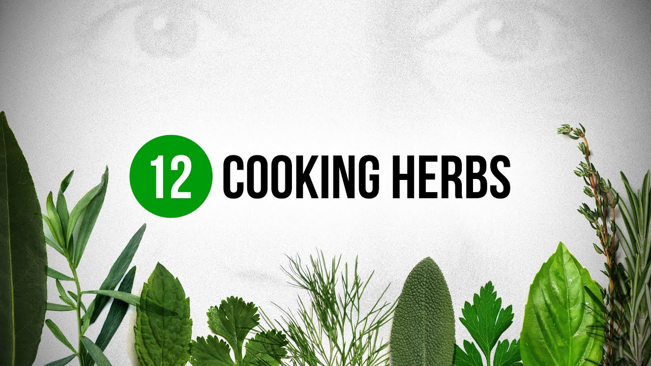 12 Cooking Herbs eve