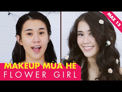 MAZ 13 | Makeup mùa hè FLOWER GIRL - Ngọc Thảo | Lady9 | Hướng Dẫn Trang Điểm