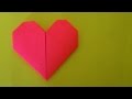 Cara Membuat Origami Hati Sederhana | Origami Hati