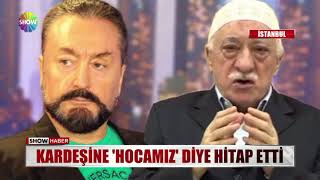 Kardeşine Hocamız Diye Hitap Etti