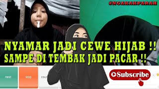 Prank Ome Tv - Jadi Cewe Hijab - Ngakak Parah