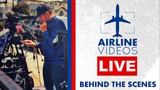 Behind the Scenes of Airline Videos Live at LAX
