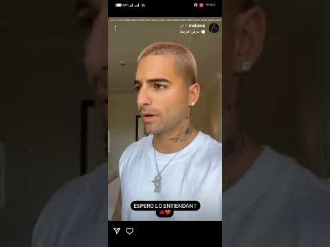 Maluma هذا ما قاله مالوما لشعب المغربي بعد إلغاء حفلته في مراكش 🇲🇦