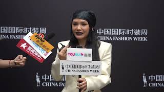 #Fashion #Runway #Chinafashionweek Kimusso·龙晶  设计师采访 Ss2024 中国国际时装周