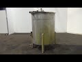Used- Haza Mechanical Tank, 458 Gallons, 316L Stainless Steel, Vertical - stock # 45102021