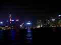 P1350266 Nighttime views from the Star Ferry to the Hong Kong Island