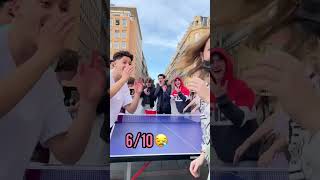Rating Strangers At Beer Pong ! (Best Reactions) 🏓 #Shorts