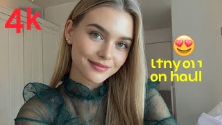 4K 2025 Trendy Transparent Try-On Haul For Curvy Plus Size Fashion Plus Size Ideas