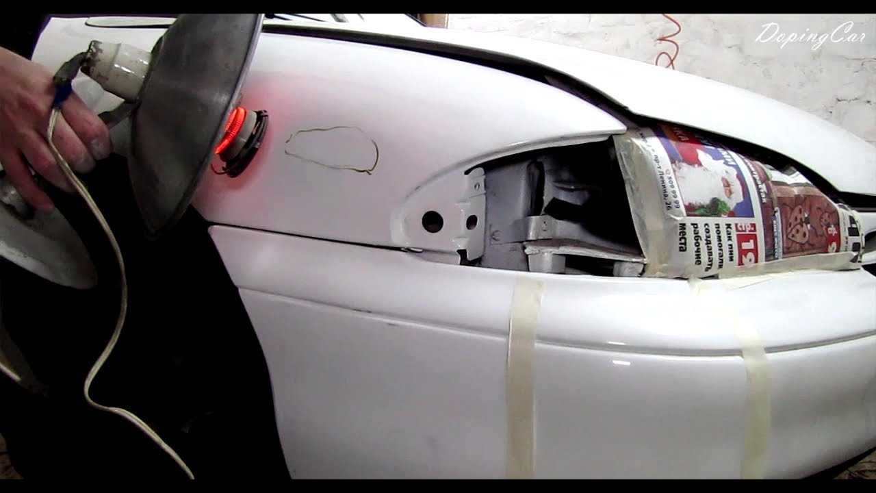 Полировка авто своими руками в гараже 40