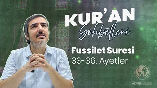 328. Ders - Fussilet Suresi 33-36. Ayetler Hamza Er