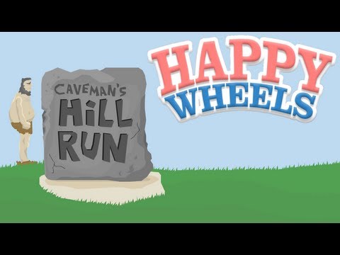 Happy Wheels - Caveman Hill Run