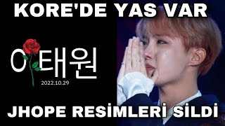 Korede Yas Var.jhope Resimleri Sildi Ji̇nin Işleri Iptal Etti