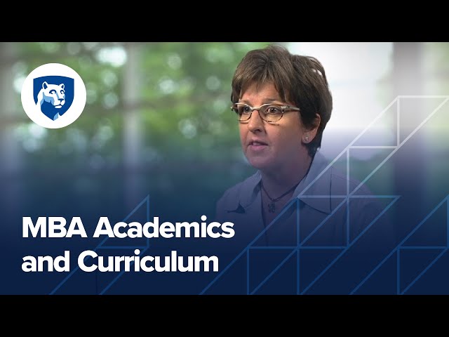 Watch Penn State World Campus Online MBA — Academics and Curriculum on YouTube.