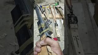 Merakit Slingshoot Rifle Ketapel Ikan Paser Ikan