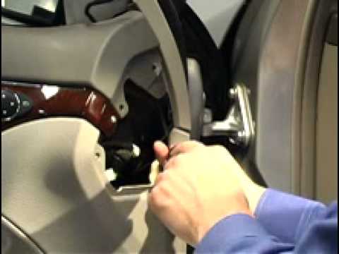 Mercedes w203 door panel removal.