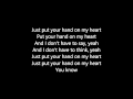 Olly Murs Hand On Heart (Lyrics) Olly Murs Hand On Heart (Lyrics)