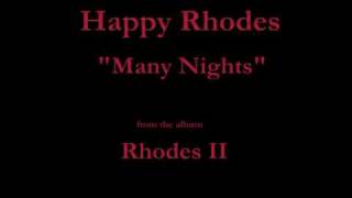 Watch Happy Rhodes Many Nights video