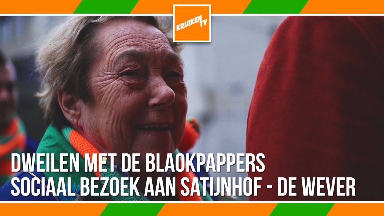 Blaokpappers op sociaal bezoek bij Satijnhof - De Wever - KruikenTv