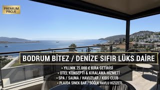 Manzara Plaj Bodrum Bitez Satılık 21 Premium Otel Konsepti Soğuk Havlu Hizmeti Bile Var. Enlerden