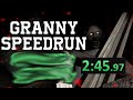 Granny Any% Speedrun [2:45] (PC)