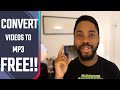 How to convert video to mp3 on mac FREE!!!